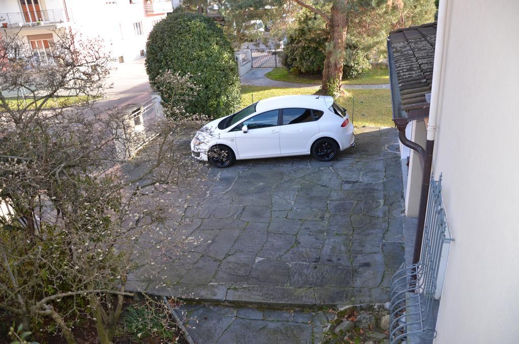 Locarno, Casa Pioda - Nahe Zentrum, Mit Balkon Und Parkplatz Exterior foto